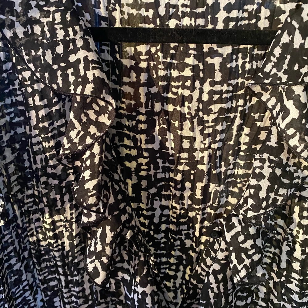 DRESSY RUFFLED BLOUSE - Picture 6 of 6